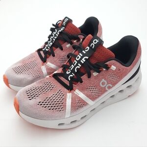 On Running Women's Cloudsurfer Auburn/Frost Red Cloudtec Running Shoes Size 9.5